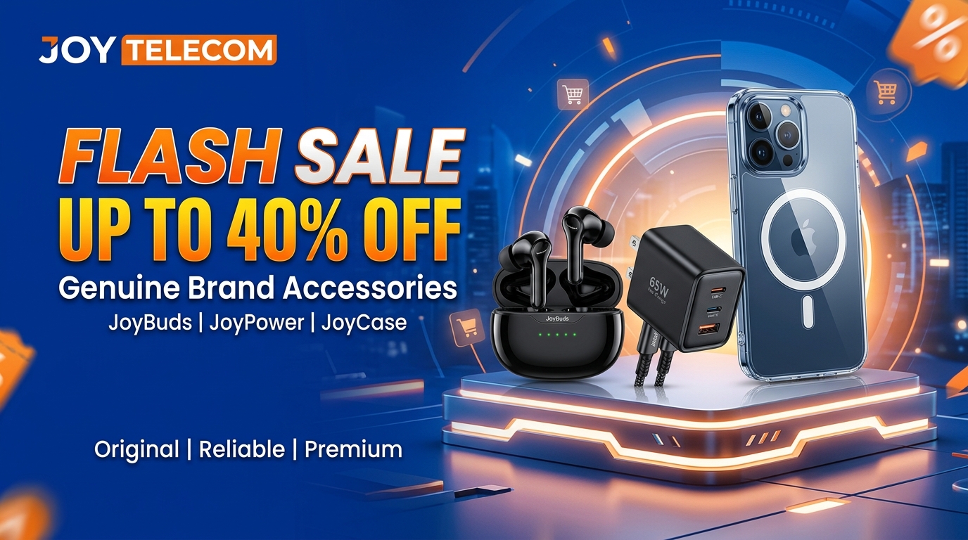 Flash Sale — Up to 40% Off Genuine Brand Accessories