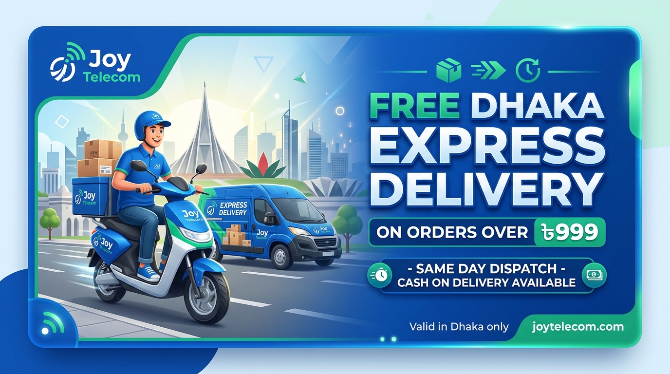 Free Dhaka Express Delivery on Orders Over ৳999